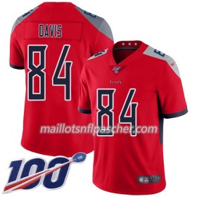 Maillot Tennessee Titans Corey Davis 84 Nike Rouge 100th - Homme